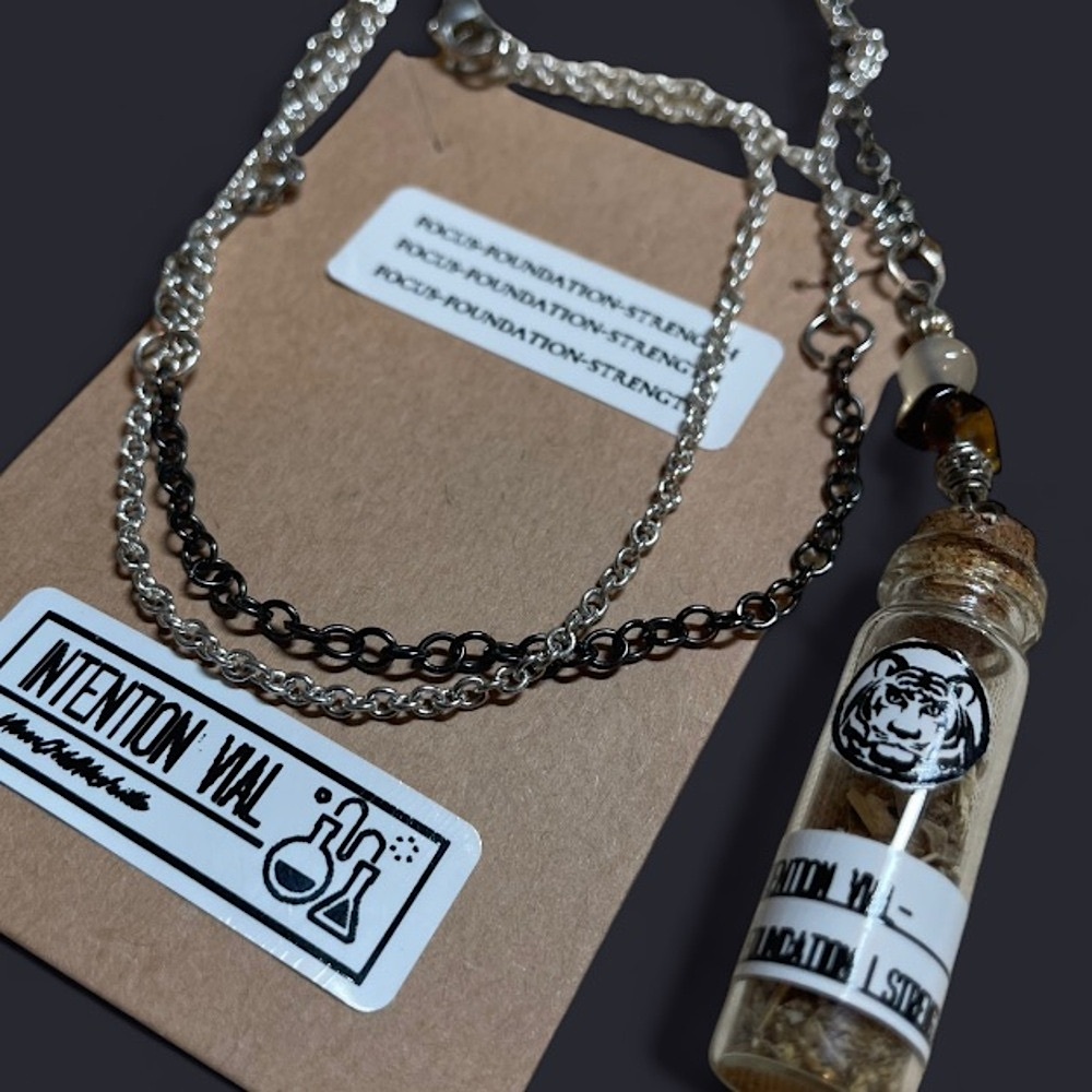 •Intention Vial• Focus-Foundation-Strength
